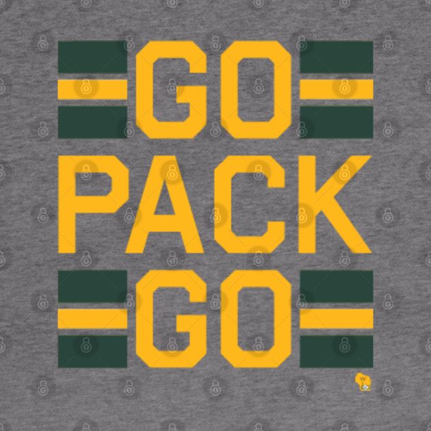 Go Pack Go - Green Bay Packers - Hoodie | TeePublic
